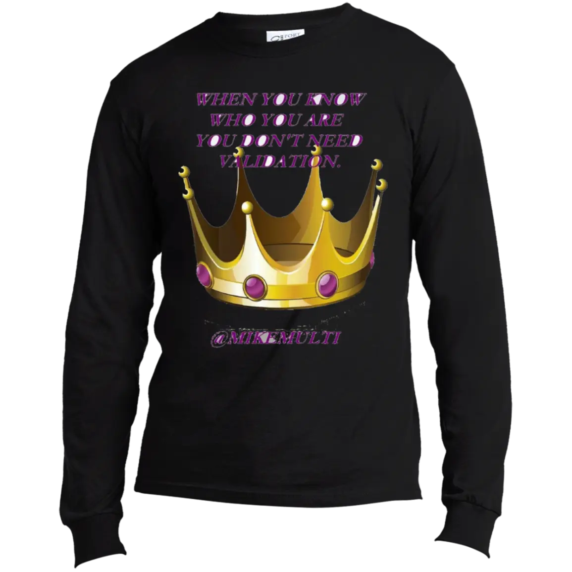 Validation - Men's - LS T-Shirt CustomCat