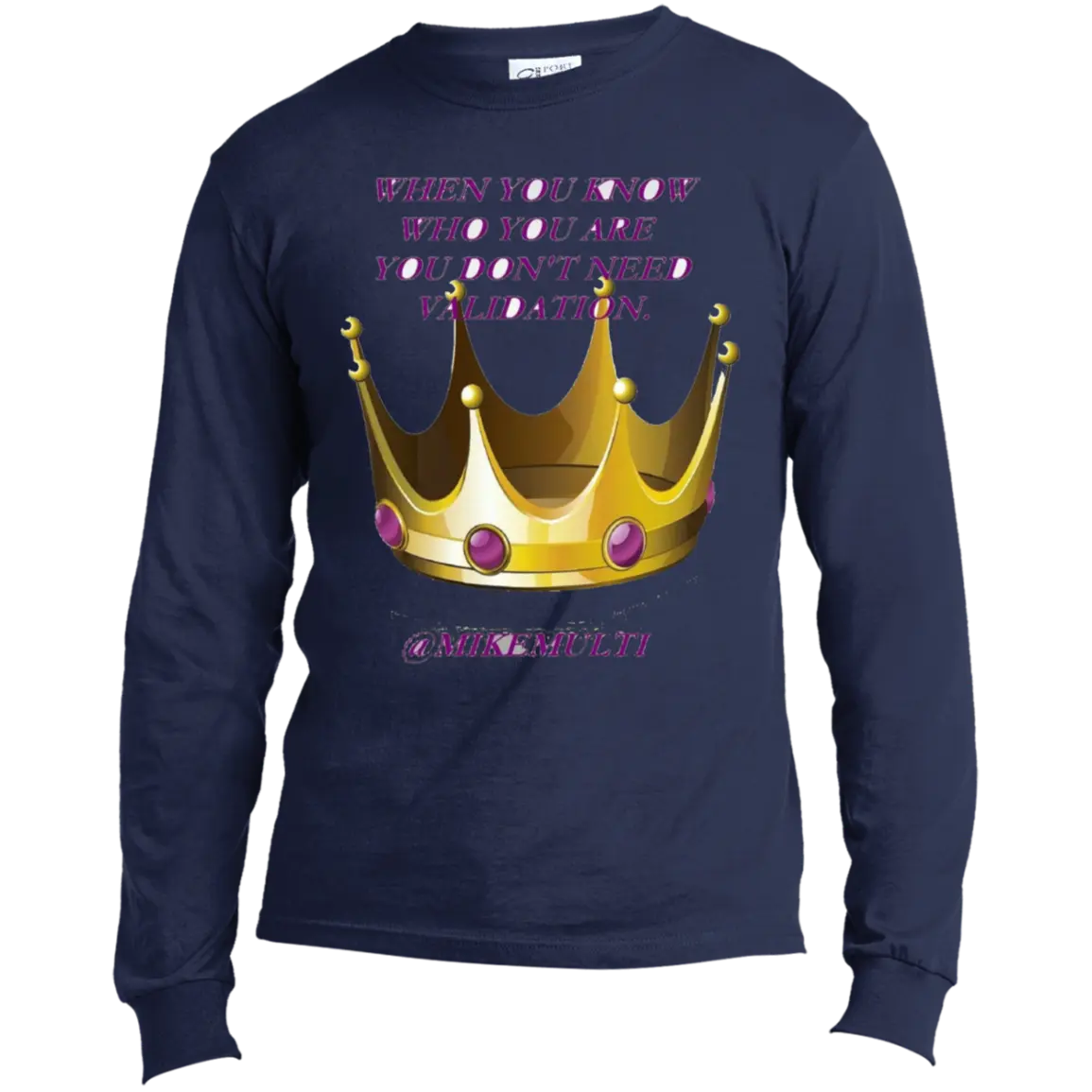 Validation - Men's - LS T-Shirt CustomCat