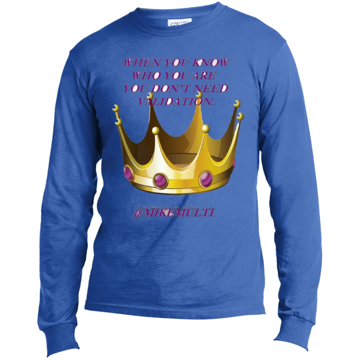 Validation - Men's - LS T-Shirt CustomCat